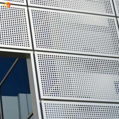 GI Metal Round Hole Perforated Metal