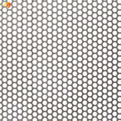 Round Hole Mild Steel Perforated Sheet Metal