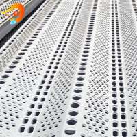 Hot sale dust protection fence with sincere service perforated metal sheet